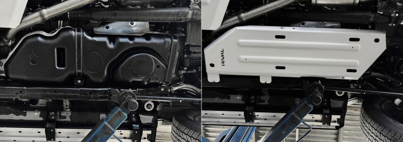 Toyota Land Cruiser Skid Plate - Rival 4x4 - Aluminum Fuel Tank - `24-`25